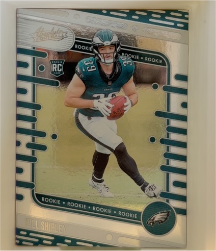 2024 Panini Absolute #187 Will Shipley — front
