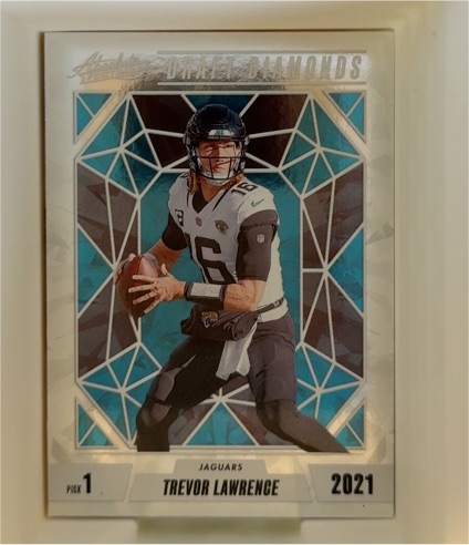 2024 Panini Absolute Draft Diamonds #DD-TLE Trevor Lawrence — front