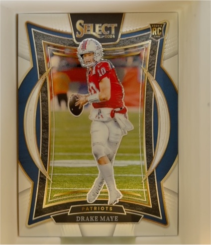 2024 Panini Select #27 Drake Maye — front