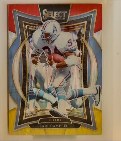 2024 Panini Select #54 Earl Campbell — front