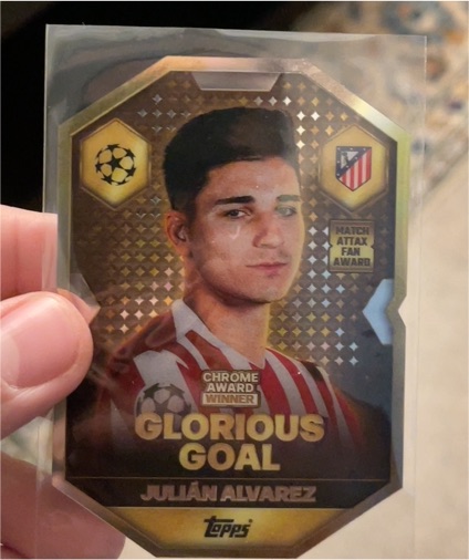 2025 Topps Match Attax Champions League #CA4 Julián Alvarez — front