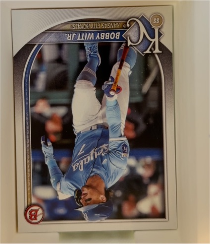 2025 Bowman #7 Bobby Witt Jr. — front