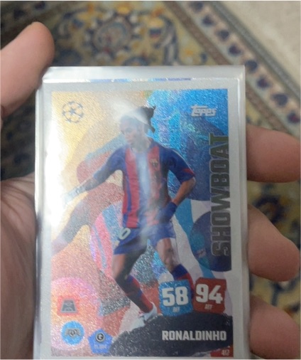 2025-26 Topps Match Attax #417 Ronaldinho — front