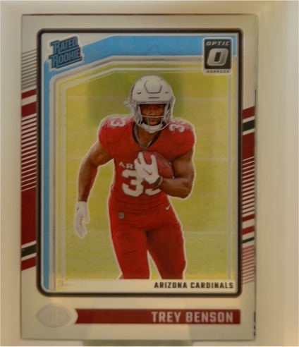 2024 Donruss Optic #293 Trey Benson — front