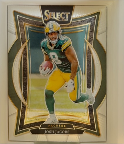 2024 Panini Select Concourse Die Cut #73 Josh Jacobs — front