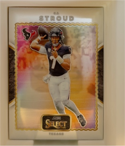 2024 Panini Select Score Throwback #2 C.J. Stroud — front