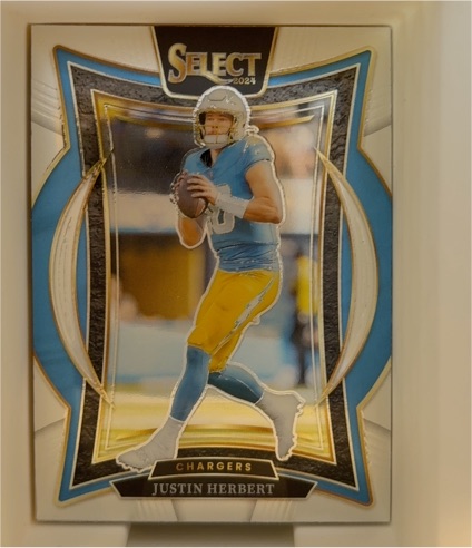 2024 Panini Select Concourse #41 Justin Herbert — front