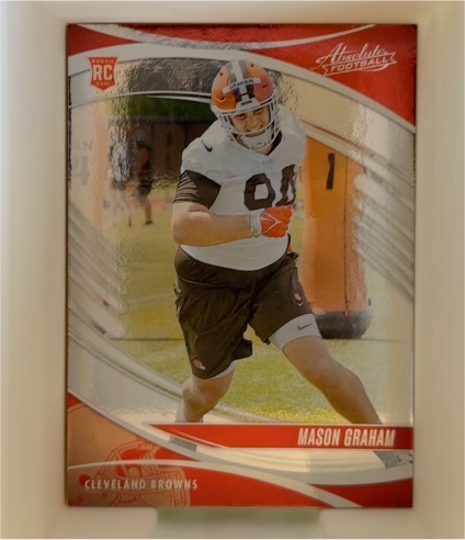 2025 Panini Absolute #156 Mason Graham — front