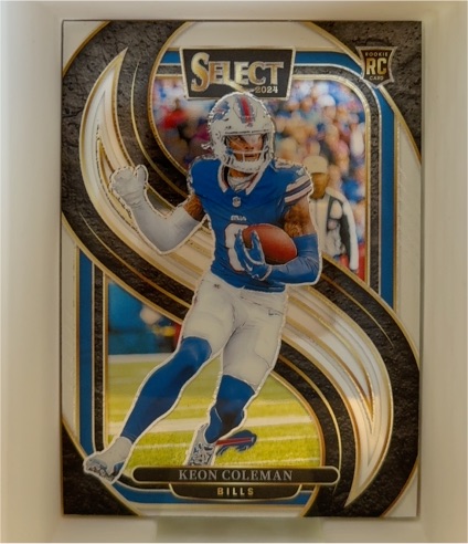 2024 Panini Select #153 Keon Coleman — front