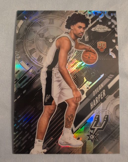 2025-26 Topps Chrome #GT-17 Dylan Harper Go Time — front
