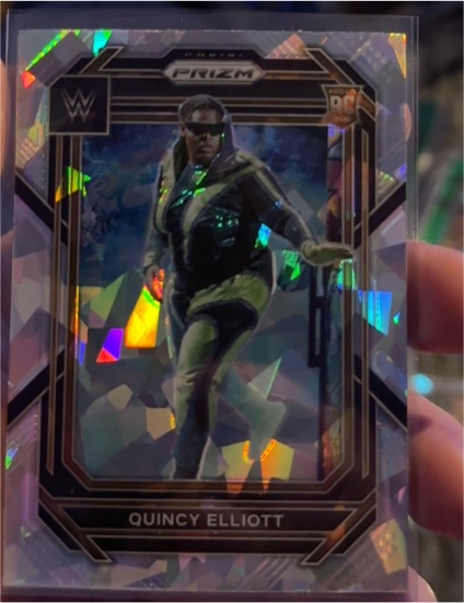 2023 Panini Prizm WWE #104 Quincy Elliott — front