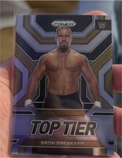 2023 Panini Prizm WWE Top Tier #11 Bron Breakker — front
