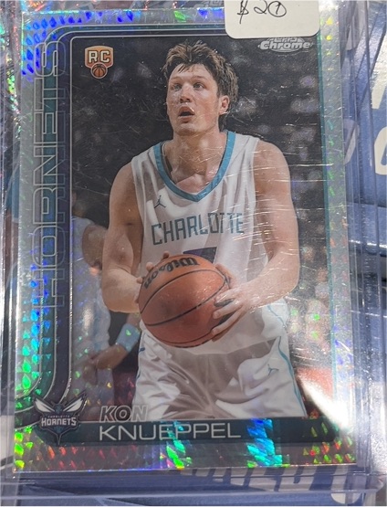 2025-26 Topps Chrome #254 Kon Knueppel — front