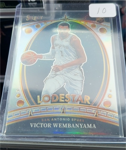 2023-24 Panini Select #9 Victor Wembanyama Lodestar Rookie — front