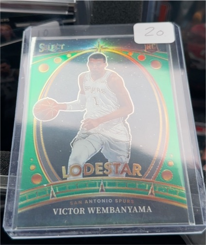 2023-24 Panini Select #9 Victor Wembanyama Lodestar Rookie — front