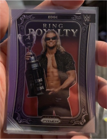 2023 Panini Prizm WWE Ring Royalty #5 Edge — front