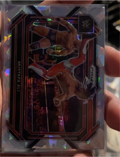 2023 Panini Prizm WWE #7 Mustafa Ali — front