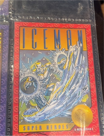 1993 SkyBox X-Men Series 2 #15 Iceman — front