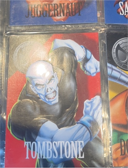 1996 Marvel Vision #19 Tombstone — front