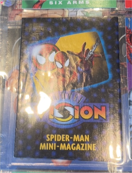 1996 Marvel Vision Spider-Man Mini-Magazine — front