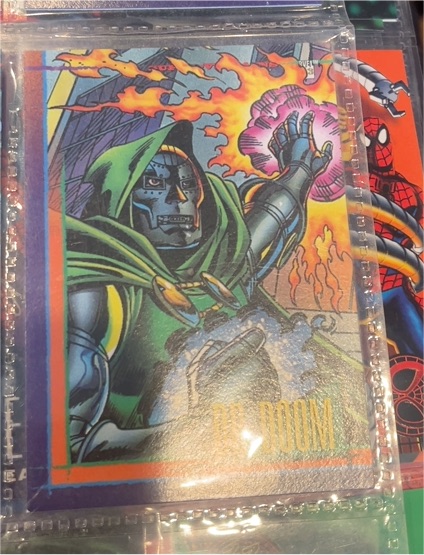 1993 SkyBox Marvel Universe #79 Doctor Doom — front