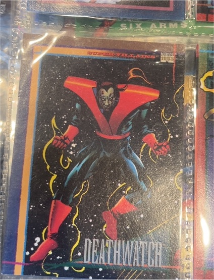 1993 SkyBox Marvel Universe Series IV #100 Deathwatch — front
