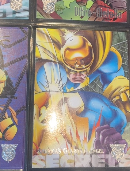 1996 Fleer Skybox Amalgam #56 America's Guardian Angel — front
