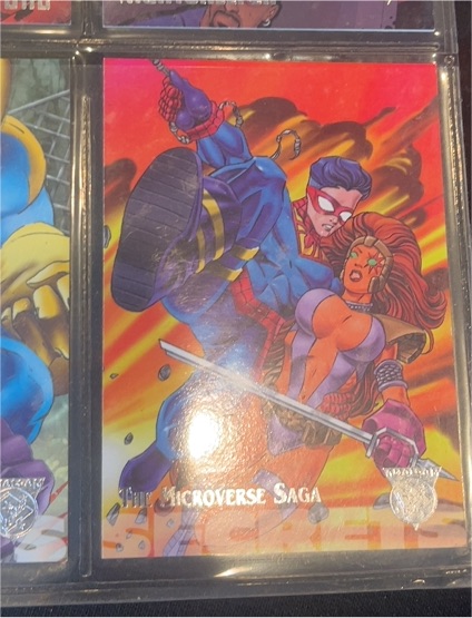 1996 Fleer Skybox Amalgam Comics #42 The Microverse Saga — front