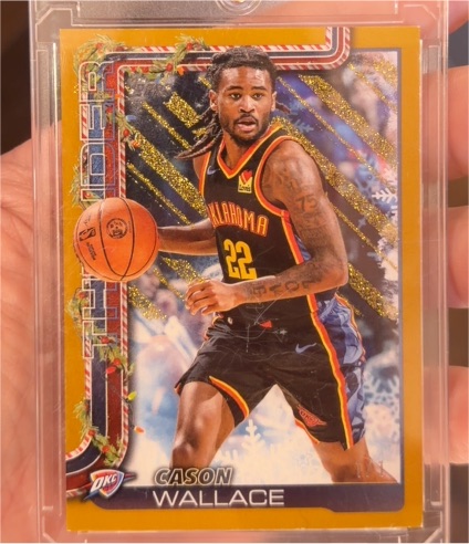 2025-26 Topps Holiday #119 Cason Wallace — front