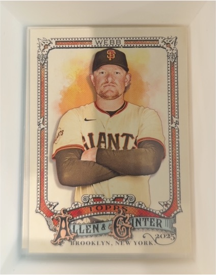 2025 Topps Allen & Ginter #232 Logan Webb — front