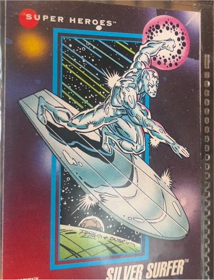 1992 Impel Marvel Universe Series 3 #15 Silver Surfer — front
