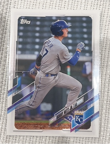 2021 Topps Pro Debut #PD-3 Bobby Witt Jr. — front