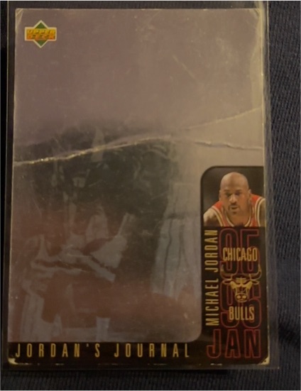 1996 Upper Deck Jordan's Journal #J3 Michael Jordan — front