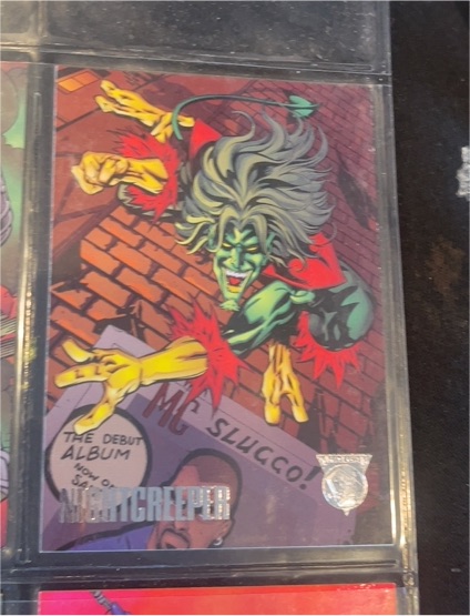 1996 Fleer/Skybox Amalgam #24 Nightcreeper — front