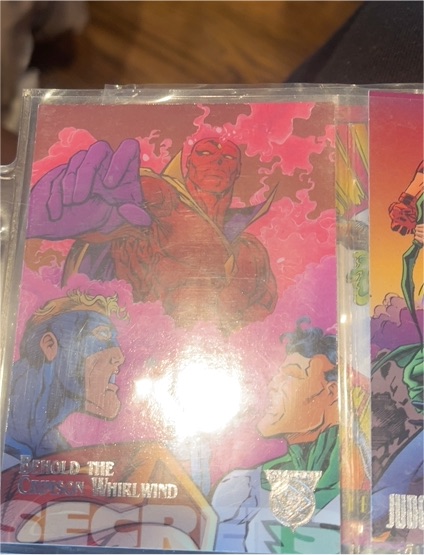 1993 Marvel Masterpieces #unknown Untold The Crimson Whirlwind — front