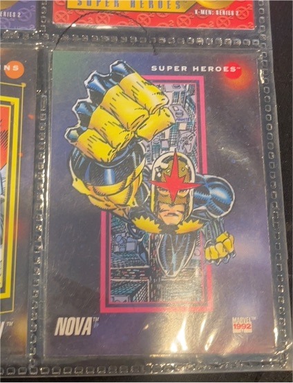 1992 Impel Marvel Universe Series 3 #61 Nova — front