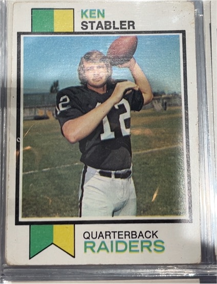 1973 Topps #487 Ken Stabler — front