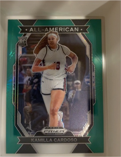 2024 Panini Prizm Draft Picks All-American #3 Kamilla Cardoso — front