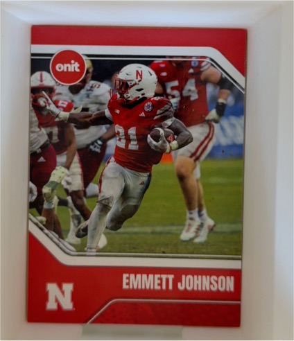 2025 Onit #B-21 Emmett Johnson — front