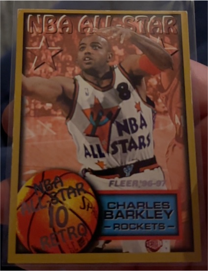 1996-97 Fleer #280 Charles Barkley — front