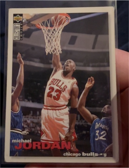 1995-96 Upper Deck Collector's Choice #45 Michael Jordan — front