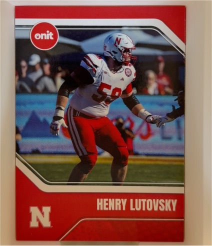 2025 Onit #B-58 Henry Lutovsky — front