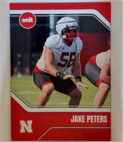 2025 Onit #B-58 Jake Peters — front