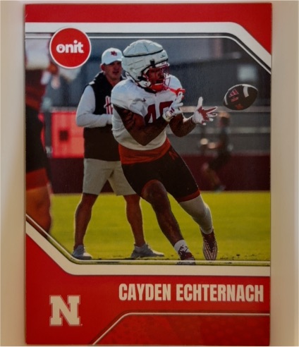 2025 Onit #B11 Cayden Echternach — front