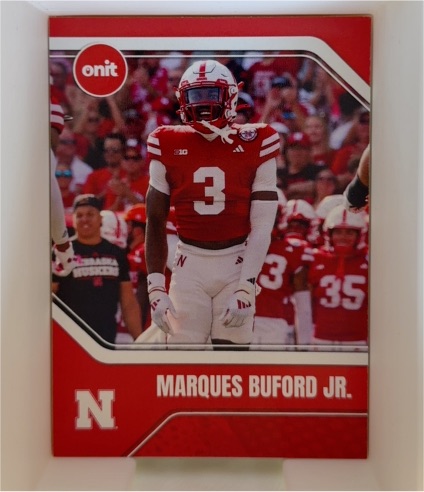 2025 Onit #3 Marques Buford Jr. — front