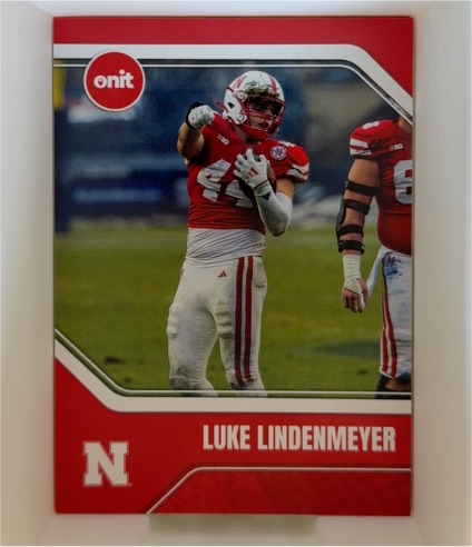 2025 Onit #B-42 Luke Lindenmeyer — front