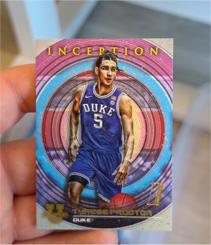 2022-23 Bowman University Inception #22 Tyrese Proctor — front