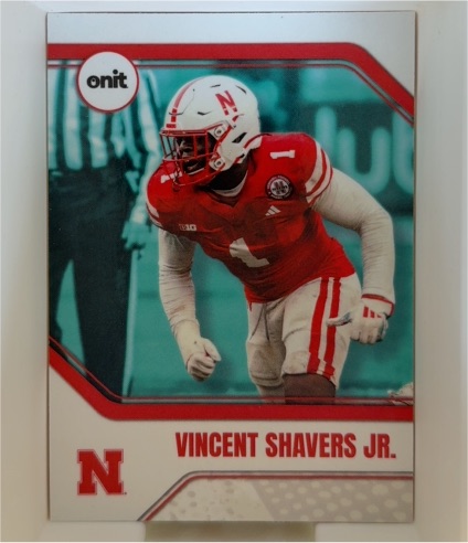 2025 Onit # Vincent Shavers Jr. — front