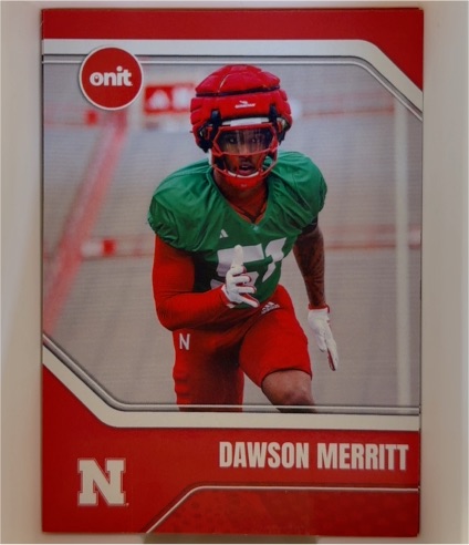 2025 Onit #B-? Dawson Merritt — front