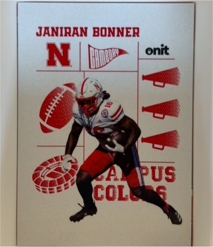 2025 Onit Campus Colors #CC-18 Janiran Bonner — front